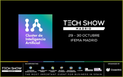 Tech Show Madrid 2025: presencia sin coste para empresas asociadas del Cluster IA