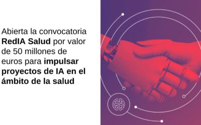 RedIA Salud: 50M€ para impulsar la IA en salud